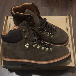 Polo Ralph Lauren Men's Brown Suede Country Trail Alpine Boots 11